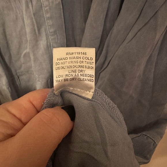 NWT - Jodifil tiered button down dress with pockets - Size 2X - Picture 4 of 7